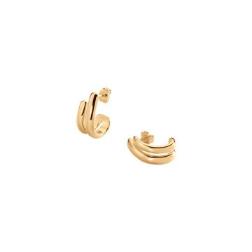 Boucles d'Oreilles Agatha Trijonc en Argent