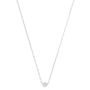 Collier Argent (5,12 g.), oxyde de zirconium LÉGENDE - Charles Garnier