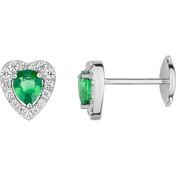 Boucles d'oreilles clou em diamant 0.25ct GH-SI en or