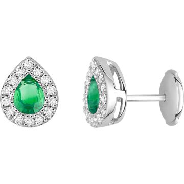 Boucles d'oreilles clou em diamant 0.2ct GH-SI en or