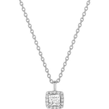Collier diamant 0.30ct GH-SI en or