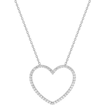 Collier diamant 0.75ct GH-SI en or