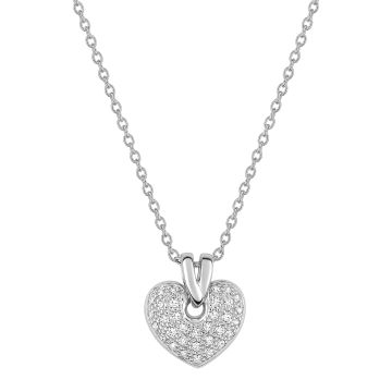 Collier diamant 0.33ct GH-SI en or