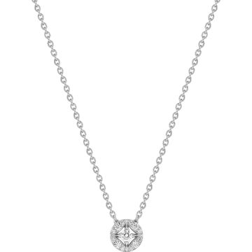 Collier diamant 0.14ct GH-SI en or