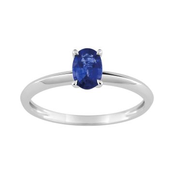 Bague Sa.Ceyl .0.70ct Or 750 Blanc