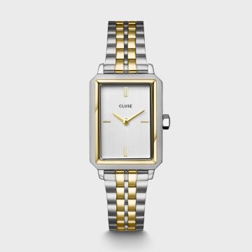Montre Cluse Fluette Acier, bicolore