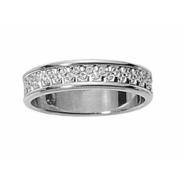 Alliance Fantaisie Or Blanc