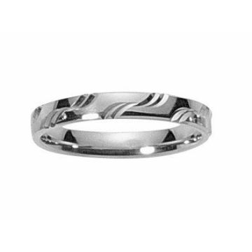 Alliance Semi Classique Or Blanc