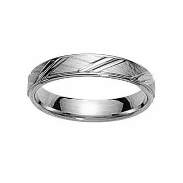 Alliance Fantaisie Or Blanc
