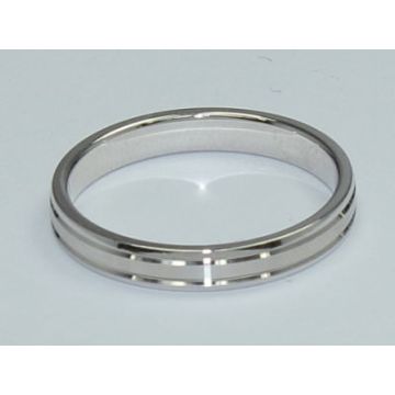 Alliance Fantaisie Or Blanc