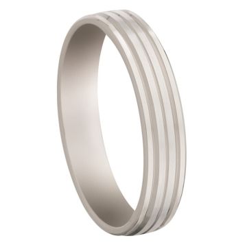 Alliance Fantaisie Or Blanc