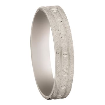 Alliance Fantaisie Or Blanc