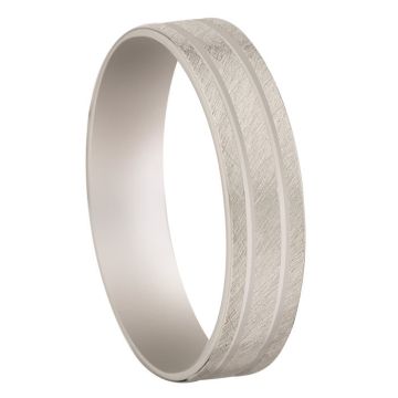 Alliance Fantaisie Or Blanc