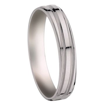 Alliance Fantaisie Or Blanc