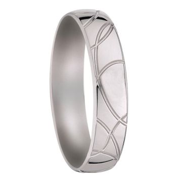 Alliance Fantaisie Or Blanc