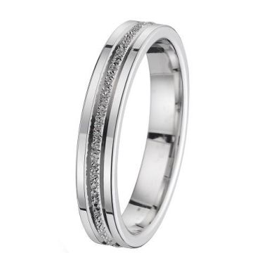 Alliance Fantaisie Or Blanc