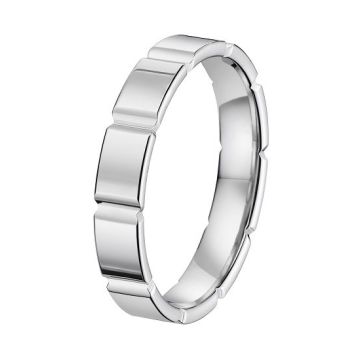 Alliance Fantaisie Or Blanc