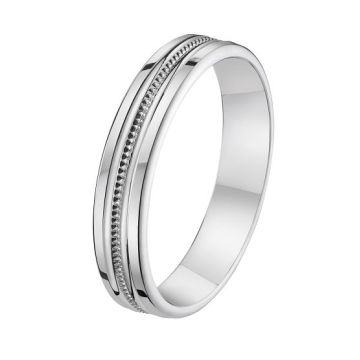 Alliance Fantaisie Or Blanc