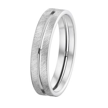 Alliance Fantaisie Or Blanc