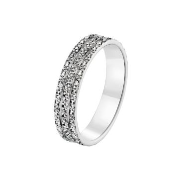 Alliance Fantaisie Or Blanc