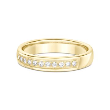 Alliance Or Jaune Diamant 0.2 Ct