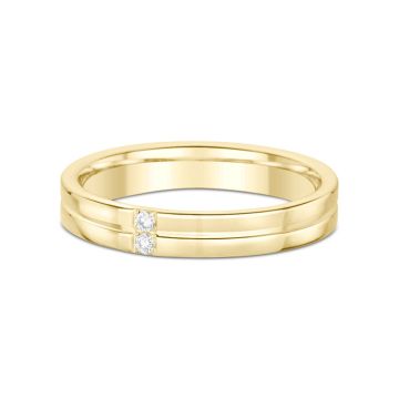 Alliance Or Jaune Diamant 0.03 Ct