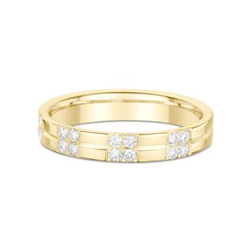 Alliance Or Jaune Diamant 0.27 Ct