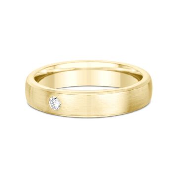 Alliance Or Jaune Diamant 0.06 Ct