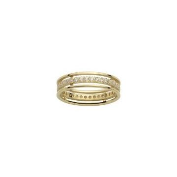 Alliance Or Jaune Diamant 0.66 Ct