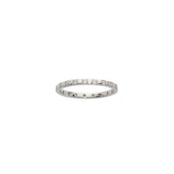 Alliance Or Blanc Diamant 0.34 Ct