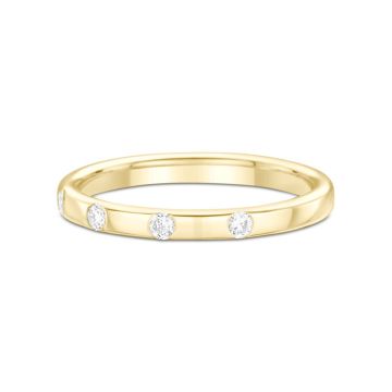 Alliance Or Jaune Diamant 0.14 Ct