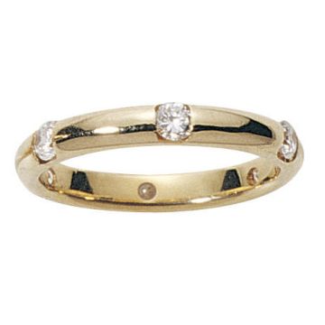 Alliance Or Jaune Diamant 0.42 Ct