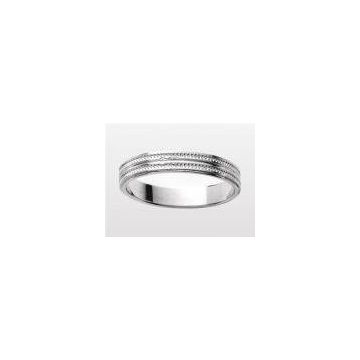 Alliance Fantaisie Or Blanc