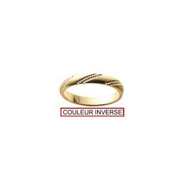 Alliance Fantaisie Or Blanc