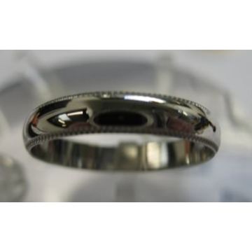 Alliance Semi Classique 9k Or Blanc