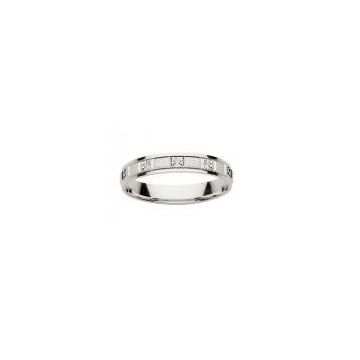 Alliance Fantaisie Or Blanc