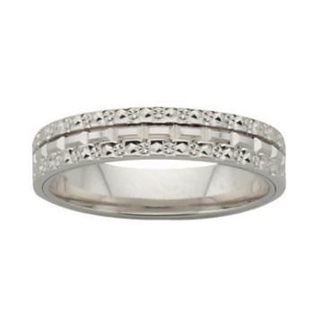 Alliance Fantaisie Or Blanc