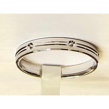 Alliance Fantaisie Or Blanc