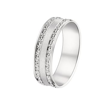 Alliance Fantaisie Or Blanc