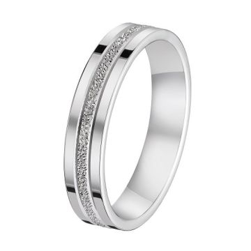 Alliance Fantaisie Or Blanc