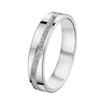 Alliance Fantaisie Or Blanc