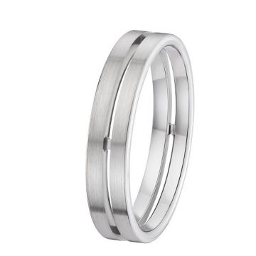 Alliance Fantaisie Or Blanc