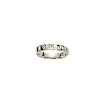 Alliance Or Blanc Diamant 0.04 Ct