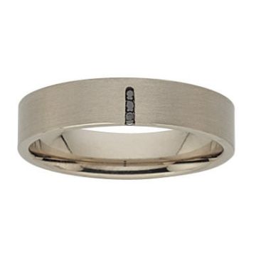 Alliance Or Blanc Diamant 0.02 Ct