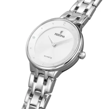 Montre  Festina F20600/1 Gris, Bracelet Acier Inoxydable, Femme