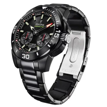 Festina  Connected F20648/1 Noir Acier Inoxydable 316L Homme
