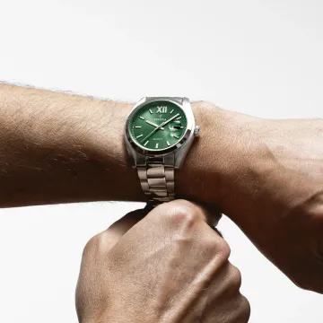 Montre Festina Acier Classique F20707/8 Vert, Bracelet Acier Inoxydable, Homme