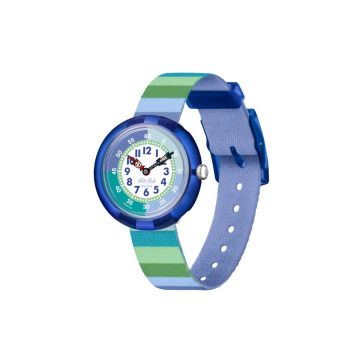 Montre Flik Flak Stripy Green