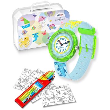 Montre Flik Flak Color in Neon