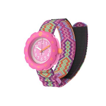 Montre Flik Flak Loop in Pink